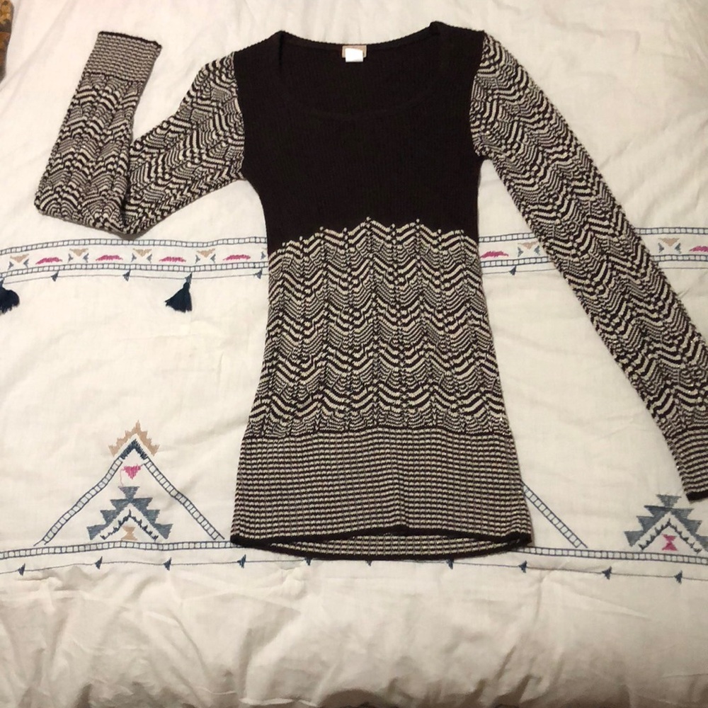 Long sweater top